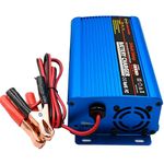 Unocho 24V Battery Charger Automatic Smart Battery Charger Maintainer 5A Trickle Charger with Alligator Clips for Charging AGM Gel Lead-Acid Batteries Used for Cars wheelchairs Boats