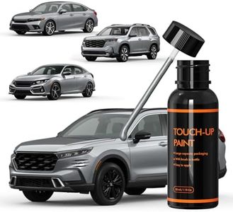 XTryfun NH830M Lunar Silver Metallic Touch Up Paint for Honda, DIY Car Paint Scratch Repair Kit, Automotive Paints, Quick Easy Fix Scratch Repair for Civic/CR-V/Odyssey/Accord/Pilot/HR-V/Fit/Passport