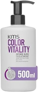 KMS ColorVitality Intense Gloss Treatment for Shiny, Stronger Hair, 500ml, Shine Boosting and Bond Builder, with Upcycled Pomegranate, Vegan Formula