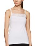 Zivame Women's Plain/Solid Chemise (ZI6100_White Medium)