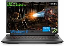 Dell G15 5000 5520 15 Gaming Laptop | 15.6" FHD WVA 120Hz | 12th Gen Intel 12-Core i5-12500H (>i7-11850H) | 8GB DDR5 256GB SSD | GeForce RTX 3050 4GB | Backlit USB-C HDMI RGB Camera Win11Pro Gray