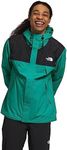 THE NORTH FACE Men's Antora Jacket, Lichen Teal/TNF Black, XX-Large