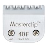 Masterclip Dog Clipping Blade A5 Clipper Blades 50F 40F 30F 15F 10F 9F 7F 7 5F 5# 4F 4# 3F 3# 2F 2# 5/8N Toe Blade Compatible Oster Andis (40F)