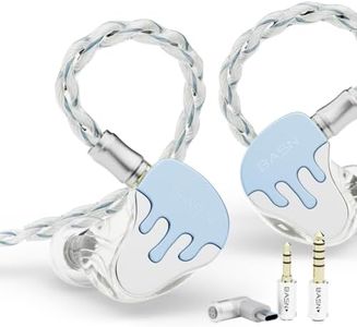 BASN BmasterX Type-C IEM Audio Earphones Hybrid 6 Drivers (Cool Blue)