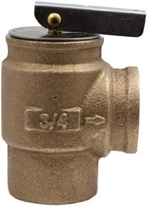 Apollo Valve 10-400 Series Bronze Safety Relief Valve, ASME Hot Water, 30 psi Set Pressure, 3/4" NPT Female