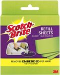 Scotch-Brite Upholstery Pet Hair Remover Refills, 8 Refill Sheets (849RF-8SB)