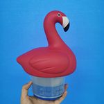 CALANDIS Automatic Chlorine Floating Dispenser Adjustable for Pools Premium Cleaning Bird