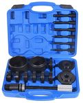 DHA 19pcs Front Wheel Drive Bearing Removal Tool, Universal FWD Wheel Bearing Press Adapter Puller Tool Kit for Cars Vans Light Trucks