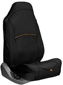 Kurgo CoPilot Bucket Seat Cover for Dogs, Dog Front Seat Cover, Pet Seat Protector, Water and Stain Resistant, Universal Fit, Black