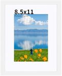 8.5x11 Picture Frame Set of 1 with 