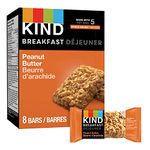 KIND Breakfast Bars, Peanut Butter, Gluten Free, 1.8 Ounce, 20 Count