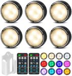 LED Puck Lights Battery Operated Un