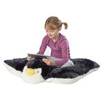 Pillow Pets Authentic 30" Penguin,Folding Plush Pillow- Jumbo