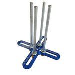 Uni-Monkey Paracord Tool Jig ~ Makes Ball Knots from 5/8" to 4" (Blue)