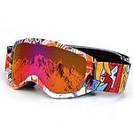 Flantor Kids Ski Goggles Non-Slip S