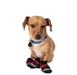 Fashion Pet Lookin Good Extreme All Weather Boots for Dogs, Small, Red