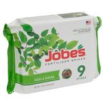 Jobe's Tree & Shrub Fertilizer Spikes, 9 Spikes