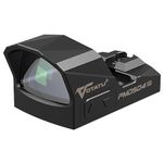 VOTATU PMD504-SG Micro 3 MOA Green Dot Sight Shake Awake Reflex Sight for RMR Footprint and Picatinny Rail