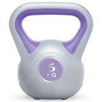 Urban Fitness Vinyl Kettle-bell ,6 KG , Assorted