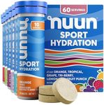 Nuun Sport: Electrolyte Drink Table