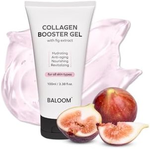 BALOOM Collagen Booster Gel Serum for Korean Skin Care & Microcurrent Face Massagers, Filled With Collagen Capsules, Hydrating & Nourishing & Revitalizing Facial Gel for Skin Care 3.38 Fl Oz