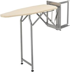 Rev-A-Shelf CSWIBSL-14-1 Classic Closet 5-1/4" Deluxe Swivel Ironing Board for Customer Closet Systems - Silver