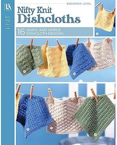Nifty Knit Dishcloths-Includes 16 Dishcloth Designs Each in One of Four Colors