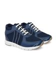 Revox Height Increasing Navy Blue MESH Sports Shoes with Total 3 INCH Height Elevate (Numeric_8)