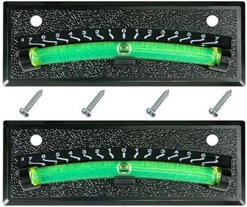 2 Pcs RV Graduated Bubble Level,Precision Leveling,Suitable for RV, Camper, Trailer, Motorhome (rectangle)