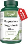 VORST Magnesium Bisglycinate 200mg 180 Vegan Capsules (Gentle) | Promotes Bone Health | Bis-Glycinate | 1 Bottle
