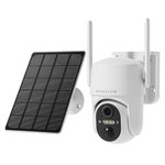 CCTV Camera for Home Outdoor, Security Camera CCTV for Home, Solar Cameras Outdoor Waterproof, 2way Audio, 2K Color Night Version, 360 View, Motion Detection, 4G Security Cameras