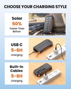 Portable Power Bank 20000mAh – High Capacity USB Charger