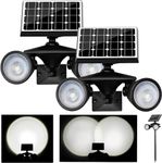 GUYULUX Solar Spotlight Outdoor Upg