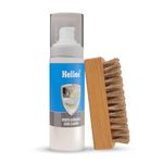 Helios Shoe Cleaning Kit 150 ml Shoe Cleaner & 1 Wooden Shoe Cleaner Brush | Sports & Sneaker Care Kit 150 ml | Shoe Cleaning Kit | Shoe Cleaner Kit For Sneakers.