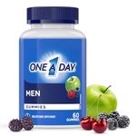 One A Day Men's Multivitamin Gummies - Daily Gummy Vitamins For Men With Vitamin A, C, D, Zinc For Immune And Bone Health, Biotin For Energy Metabolism, Vitamin E, Selenium Antioxidants, 60 Gummies