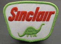 Sinclair Auto Centers Racing Logo Gas Oil Fuel Mechanic Car Classic Motorsports 3.1" Sew On Embroidered Patch for Clothing