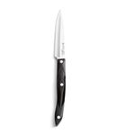 NEW Model 2120 Paring Knives with 4” High Carbon Stainless Straight Edge (SE) blades and 5.5” classic dark brown 'Diamond' handles.