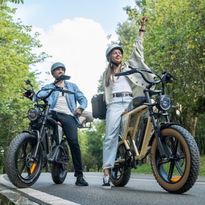 JANSNO X70 Adult E-Bike – Dual Battery, 120 Mile Range, 20x4.0 All-Terrain Tires