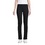 Lands' End Womens Starfish Slim Leg Pants Black Regular Large, Black, Large