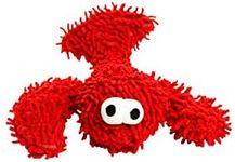 Mighty Toys Jr. Micro Ball Lobster Dog Toy