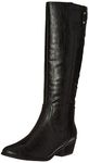 Dr. Scholl's Shoes Women's Brilliance Riding Boot, Black, 7