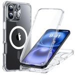 ESR for iPhone 16 Plus Case Set, 1 Set Individual Lens Protectors, Compatible with MagSafe Phone Case, Full-Coverage Military-Grade Protection, Scratch Resistant, Armor Series, Clear