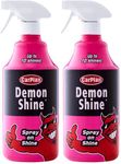 CarPlan Demon Shine Spray On, Pink 1 L (Pack of 2)