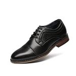 Bruno Marc Big Kid Prince_K_1 Black Boy's Classic Oxfords Dress Shoes Size 6 M US Big Kid