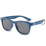 BABY SUNNIES Flexible Polarized Kids Sunglasses for Boys Girls 3-8 Years 100% UV Protection, Navy Blue, 3-8 years old