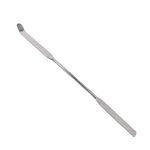 Scientific Labwares Stainless Steel Double Ended Micro Lab Spatula Sampler, Square & Round Angled End - Chattaway Style (8")