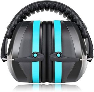 Fnova 34dB Highest NRR Safety Ear Muffs - Professional Ear Defenders for Shooting, Adjustable Headband Ear Protection/Shooting Hearing Protector Earmuffs Fits Adults to Kids