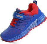 KUBUA Kids Sneakers for Boys Girls Running Tennis Shoes Lightweight Breathable Sport Athletic