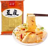 SXET Dried Tofu Skin, Handmade Bean Curd Sheets, Chinese Special Youdoupi, Soy Products, Vegetarian Food, Fit for Hot Pot, Cold Vegetable, Stir Fry 豆腐皮 120g/4.23oz per Pack (Pack of 1)