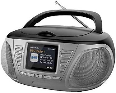 Stereo CD Player with DAB Radio Portable LCD Display MP3 Boombox 33198